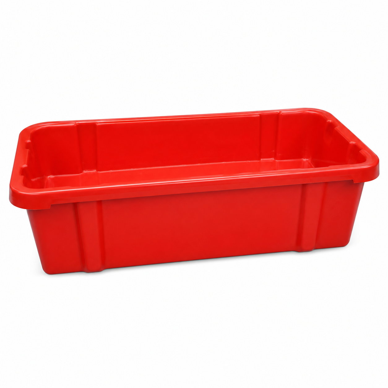 2 ft Feeding Tray - Red - 2 फुट फीडिंग ट्रे - लाल